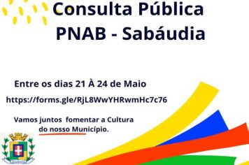 Consulta Pública PNAB - Sabáudia