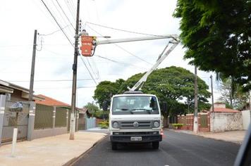 Sabáudia moderniza iluminação com lâmpadas de led