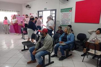 UBS realiza ação para mês de prevenção contra o câncer