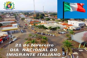 Sabáudia lembra Dia Nacional do Imigrante Italiano