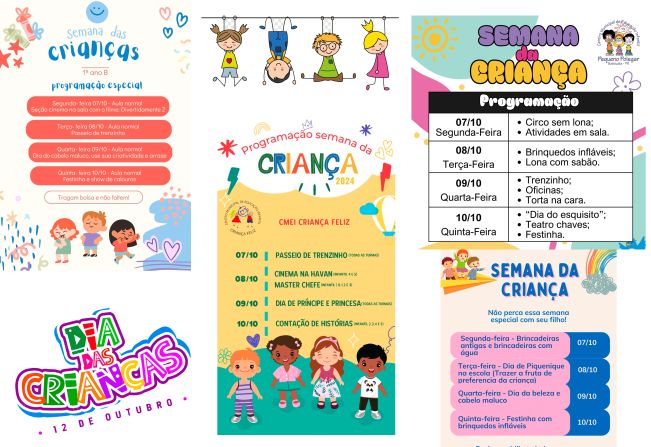 PROGRAMAÇÃO INFANTIL