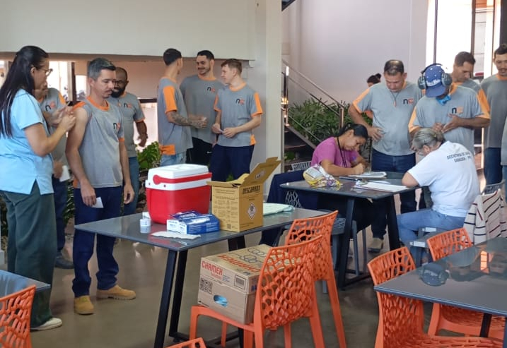 EM SABÁUDIA, A SAÚDE NÃO PARA