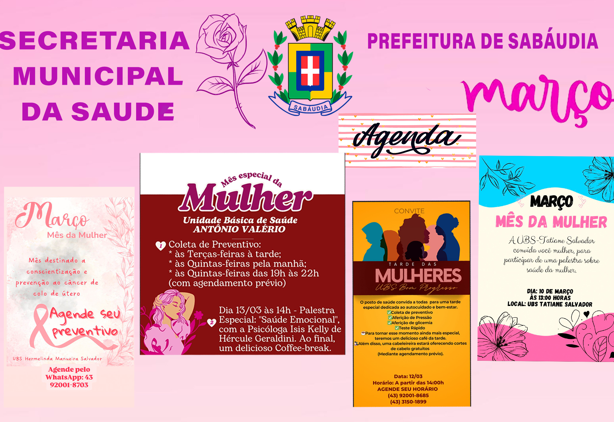 MÊS DAS MULHERES