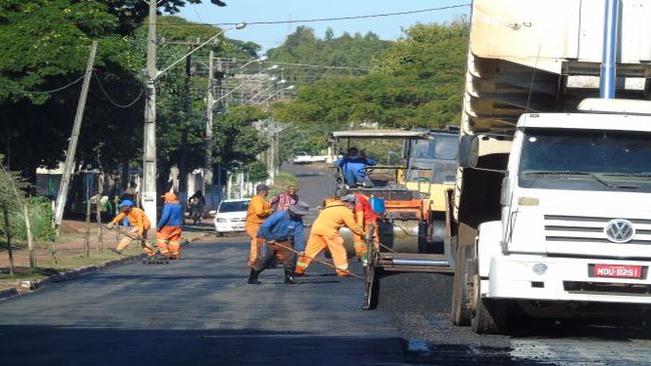 Continua execução de obras de recape em Sabáudia