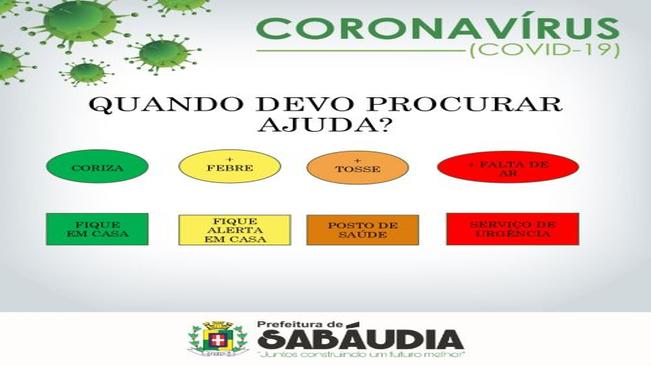 Fique atento a quando procurar o serviço de saúde.