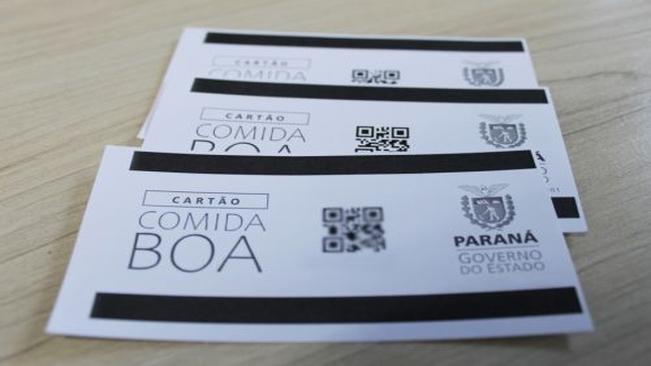 Terceira parcela do cartão COMIDA BOA vale até sexta-feira, dia 07.